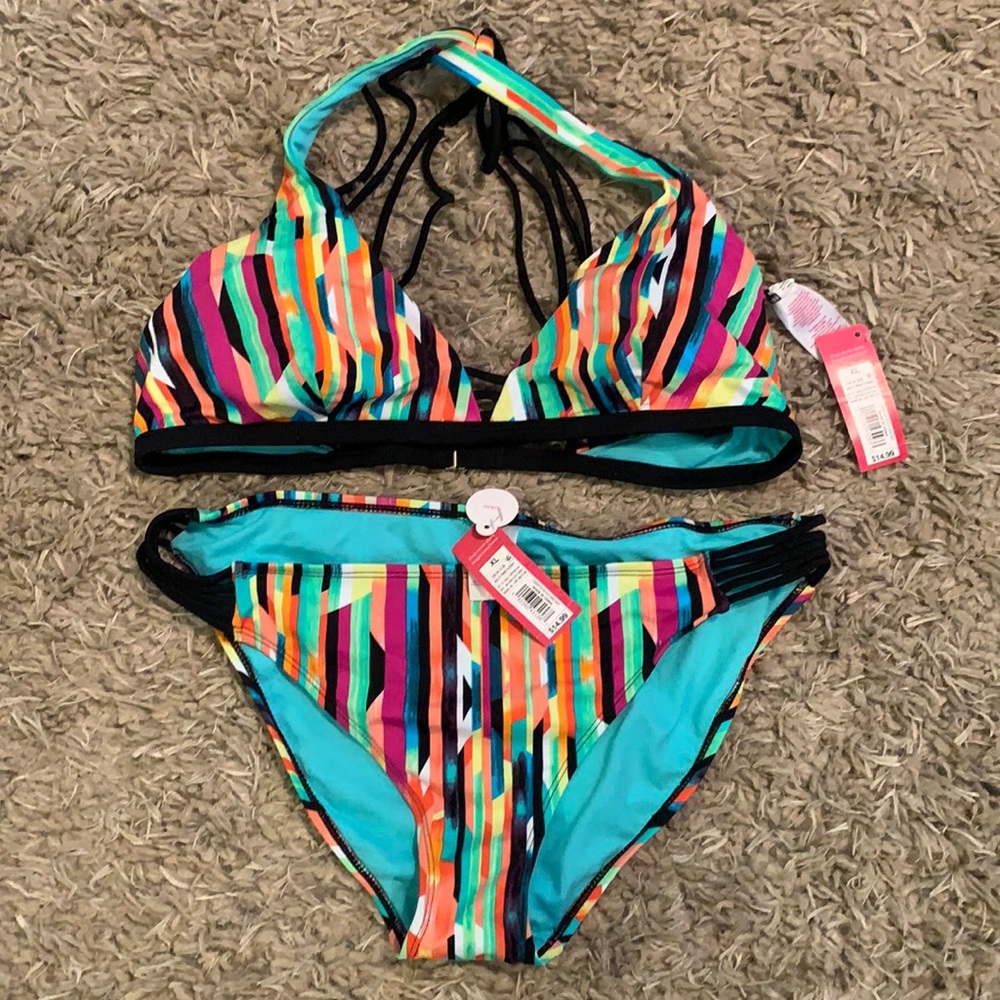 NWT s XL xhilaration bikini